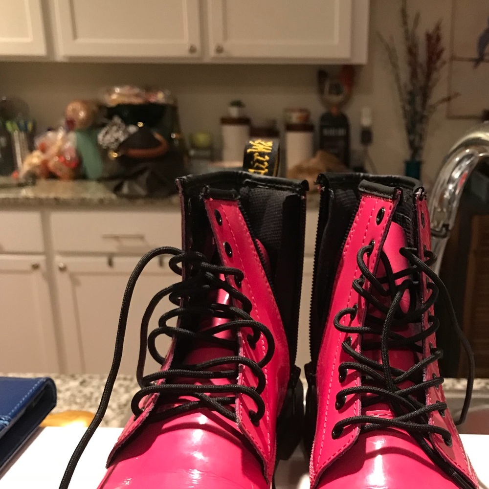 Dr Martens patent Fucia kids US 3 (fit wom. 5.5-6)